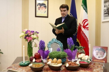 پیام تبریک مدیر شهرداری منطقه یک رشت به مناسبت فرا رسیدن عید نوروز