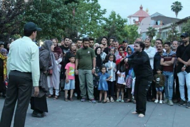 تئاتر خیابانی «توهم»  اجرا می شود