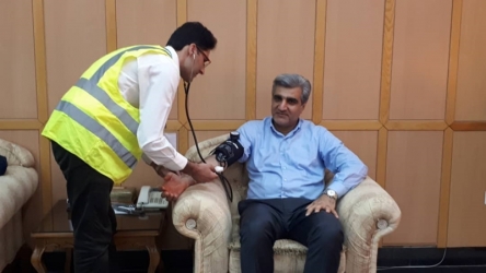 فاز اجرایی طرح بسیج ملی کنترل فشار خون در گیلان آغاز شد