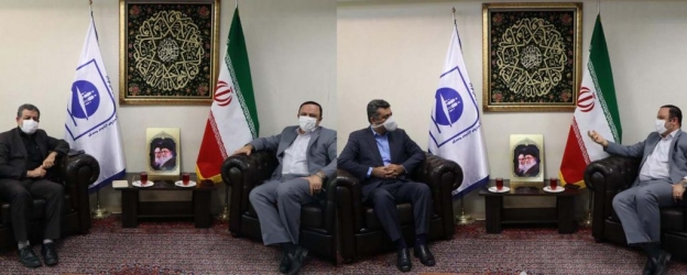 نمایندگان تهران و سنندج با مدیرعامل صندوق بازنشستگی فولاد کشور دیدار کردند