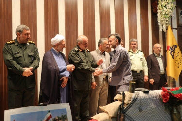 با حضور فرمانده سپاه قدس گیلان از خانواده شهدا و جانبازان شرکت گاز گیلان تجلیل شد