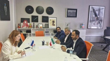 باردید شهردار و عضو شورای شهر رشت از دانشگاه صنایع خلاق مسکو