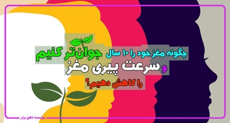 چگونه مغز خود را ۱۰ سال جوان‌تر کنیم و سرعت پیری مغز را کاهش دهیم؟