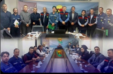 تقدیر از سیمبانان برتر گیلان در مراسم سراسری صنعت برق