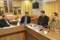 فرماندار شهرستان رشت در دیدار با سرپرست شهرداری رشت، از تلاش شهرداری در بارندگی اخیر تقدیر کرد