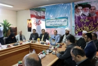 معارفه سرپرست بخشداری خمام برگزار شد