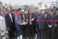 با حضور وزیر کشاورزی طرحهای کشاورزی در استان گیلان افتتاح شد