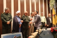 با حضور فرمانده سپاه قدس گیلان از خانواده شهدا و جانبازان شرکت گاز گیلان تجلیل شد