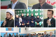 بدرقه ملی پوشان هاکی با حضور پرشور مقامات ارشد شهرستان رودبار