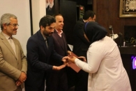 حضور عجیب سه نماینده در مراسم روز پرستار در بیمارستان جنجالی قائم