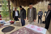  بازدید سفرای کشورهای خارجی و مهیمانان ملی و بین المللی از موزه میراث روستایی گیلان با همراهی شهردار رشت