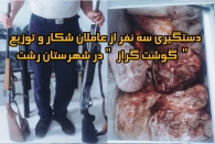 دستگیری سه متهم شکار و فروش غیرمجاز ۲۱۵ کیلو گوشت گراز در رشت