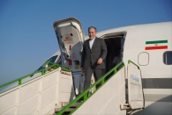 وزیر امور خارجه وارد گیلان شد