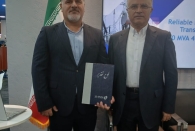تقدیر گروه صنعتی ایران ترانسفو از عادل سلیمانی در نمایشگاه صنعت برق تهران